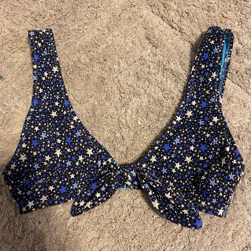 Aerie star bikini top, size xs